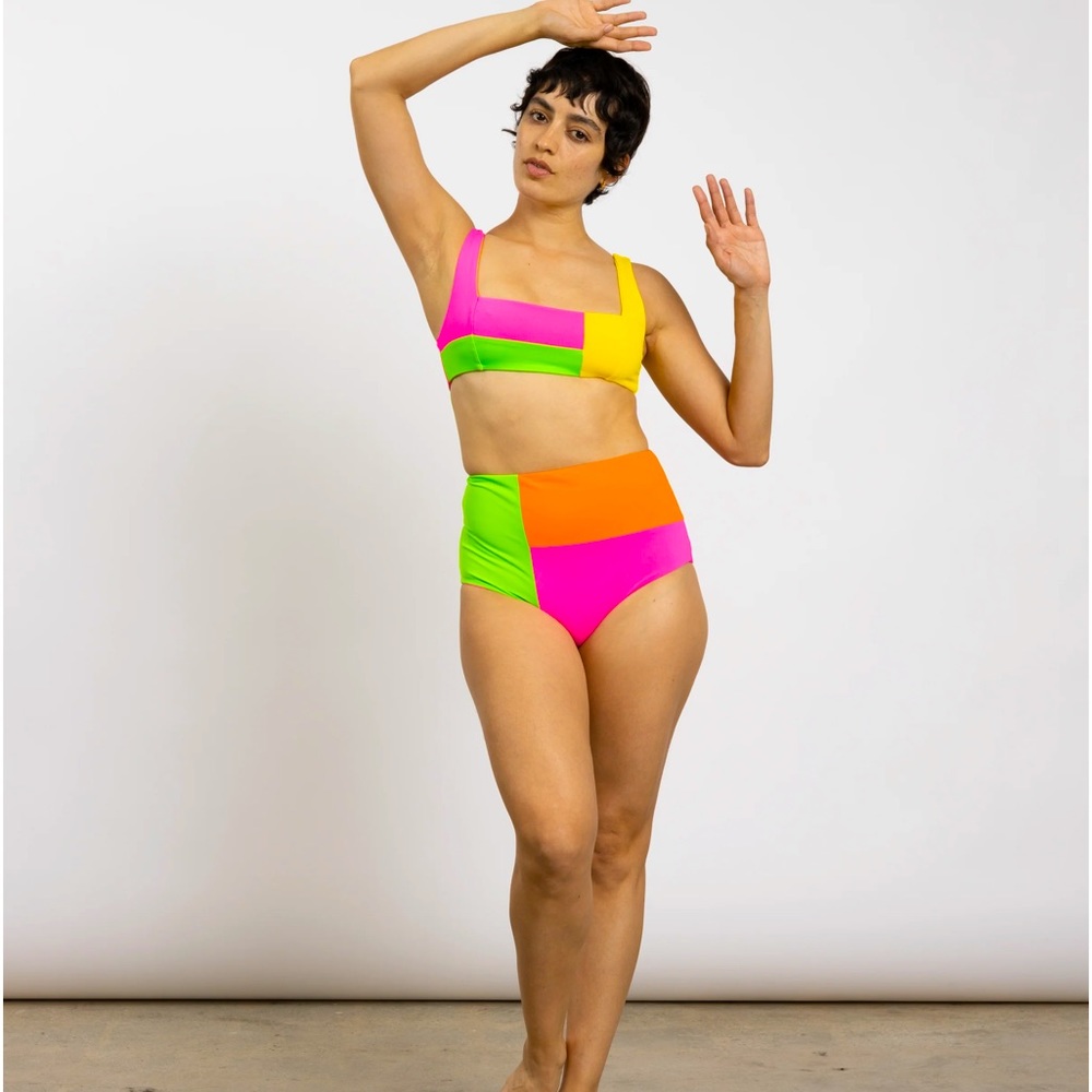 Neon Mara Hoffman Bikini Set
